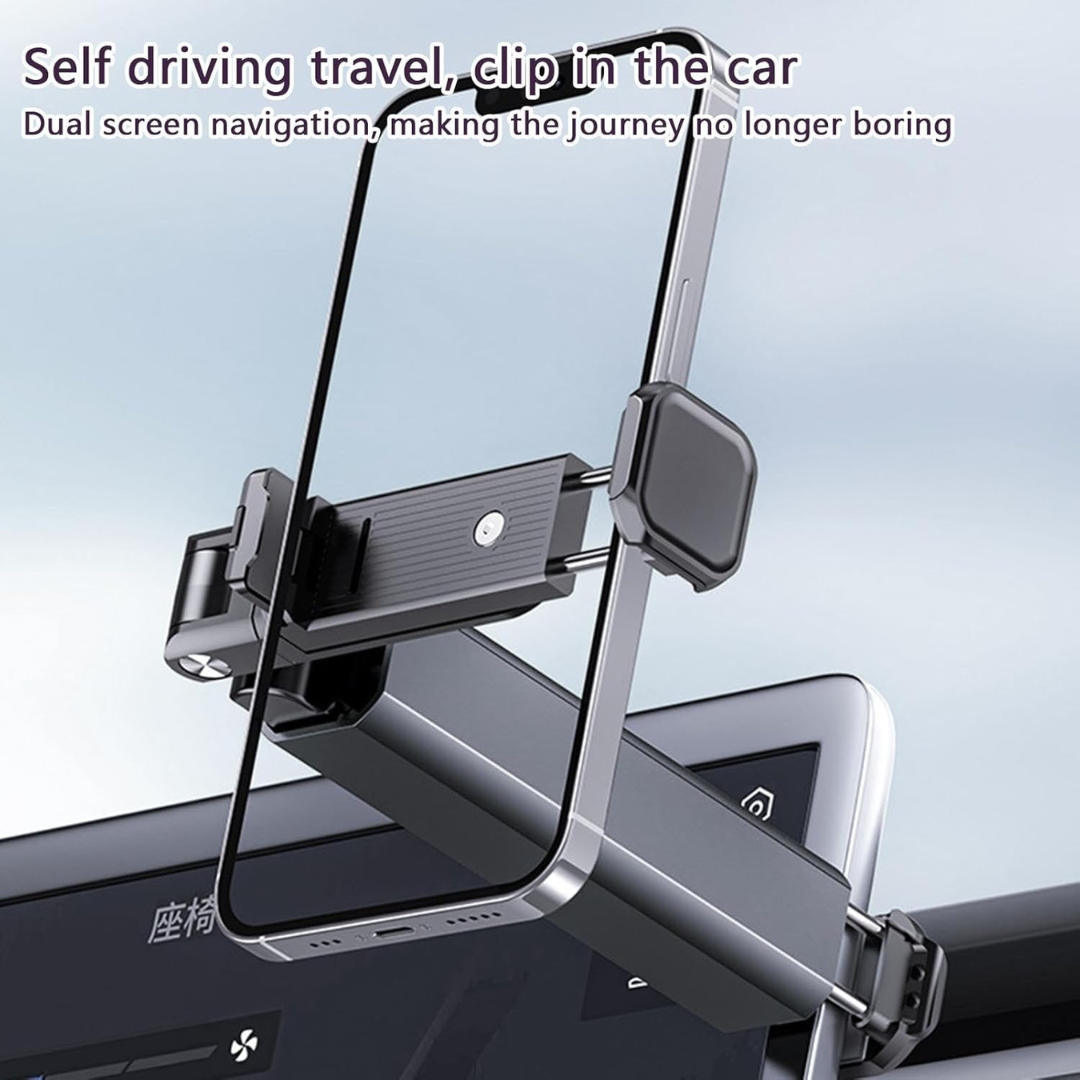 Universal 360° Phone Holder | Flexible Hands-Free Travel Mount | Random Color